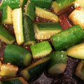 わたしのともだち's cooksnap of when they made 冷やして美味しい炒めきゅうりの中華風漬物.