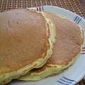 ちばと's cooksnap of when they made ホットケーキ（全粒粉＆ミックス）.