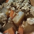 松ぼっくり。's cooksnap of when they made 鶏肉と大根の煮物.