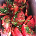 KimiキラMiku's cooksnap of when they made さっぱり無限トマトサラダ.