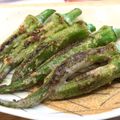 麻婆母神's cooksnap of when they made 簡単！絶品☆オクラのピリ辛マヨ焼き.