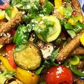 メリケンキッドママ☆'s cooksnap of when they made じゃこ天と夏野菜のスパイシーカレー炒め.