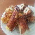 こるね's cooksnap of when they made 外はカリカリ中はとろ～り☆Wちーちく.