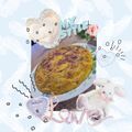 マリっち☆'s cooksnap of when they made 炊飯器でスパニッシュオムレツ！.