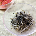 horseland's cooksnap of when they made もやしの黒ゴマあえ「サブおかず」.