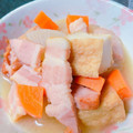 ☆３匹の子ぶた☆'s cooksnap of when they made 大根と厚揚げベーコンの味染み煮物.