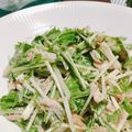 みにゃさら's cooksnap of when they made 水菜のサラダ（マヨぽんドレッシング）.