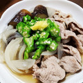 かもしれない森's cooksnap of when they made おだし染みるとろける旨さ茄子と豚肉の煮物.