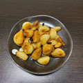 クックW3EH3F☆'s cooksnap of when they made 裏技de簡単丸ごと皮むき♡ﾆﾝﾆｸ丸揚げ.