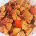 igasan36's cooksnap of when they made 焼肉のタレだけ！大根と鶏もも煮☆.