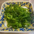 わっきー0424's cooksnap of when they made 無限ピーマン.