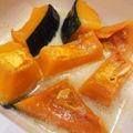 どうしてこうなった's cooksnap of when they made かぼちゃのココナッツミルク煮.