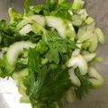 みりん調味料's cooksnap of when they made 材料２つ簡単♪セロリの酢の物.