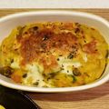 min☆___'s cooksnap of when they made かぼちゃとしめじのお手軽シチューグラタン.