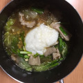 クックH0TURE☆'s cooksnap of when they made にんにくマシマシ　とろろもつ鍋.