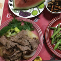 たぁープ〜's cooksnap of when they made 牛肉のすき焼き風煮.