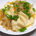 クック1UOTCP☆'s cooksnap of when they made 【龍愛】厚揚げ（豆腐）ともやしの煮浸し.