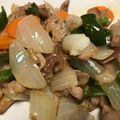 麒麟と龍's cooksnap of when they made 疲労回復に！豚肉と新玉ねぎの甘酢炒め.