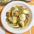 mmameco's cooksnap of when they made スタミナ肉豆腐～プルコギ風.