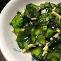 ☆きむちゃん★'s cooksnap of when they made 新タケノコと生わかめのサラダ.