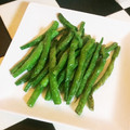 ★サンセット★'s cooksnap of when they made いんげんの素揚げ、青唐辛子もいっしょに！.