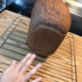 くまくまぱん's cooksnap of when they made HB 早焼き♪ふわ②やわらかココア食パン.