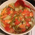 ちゃんこ（＊¨＊）'s cooksnap of when they made 便秘になったら食べる野菜スープ.