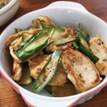 低カロ探検隊's cooksnap of when they made 鶏肉と胡瓜のあっさり塩炒め.