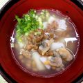horseland's cooksnap of when they made 簡単♡シーフードミックスと納豆の味噌汁♡.