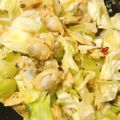 20SPICE's cooksnap of when they made あさりとキャベツのにんにく炒め.