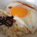 さぁ★たぁ★'s cooksnap of when they made 簡単♡目玉焼きバターライス.