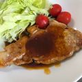 クックミッコ☆'s cooksnap of when they made 我が家のトンテキ♪.