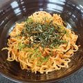 プニのふ04's cooksnap of when they made 簡単過ぎてごめんなさい♡明太子焼きそば.
