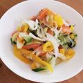 3姉妹ちゃんママ's cooksnap of when they made サーモンとイカのマリネ.