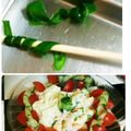 ★サンセット★'s cooksnap of when they made クルクルキュウリの斜め飾り(箸で時短♪).