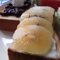 NAGANO久留米's cooksnap of when they made 〖ハニーキウイトースト〗.
