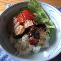 hafsia's cooksnap of when they made 煮豚じゃないよ♬　オーブンで簡単焼豚♪.