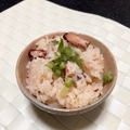 ♡ソラ♡'s cooksnap of when they made たことしょうがの炊き込みご飯.
