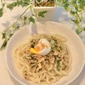 くみちん93☆'s cooksnap of when they made ツナと大葉のさっぱりぶっかけうどん！.