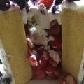 ぽんぽんぐ's cooksnap of when they made ★簡単！果物溢れ出す誕生日ケーキ★.