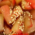 さこあ's cooksnap of when they made スイカの皮のお漬物.