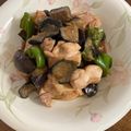 てらぼお's cooksnap of when they made 鶏もも肉とナス、ピーマンの辛味噌炒め.