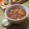 サオリ's cooksnap of when they made 具だくさん！！食べるトマトスープ。.