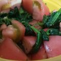 あゆたっくん's cooksnap of when they made ほうれん草とトマトの生姜なサラダ.