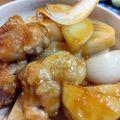 Z_kirameki's cooksnap of when they made 味付け簡単！鶏手羽元とじゃが芋の煮物.