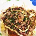 いさみょば's cooksnap of when they made 食費節約 もやしキャベツ卵焼き.
