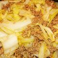 mofunomama's cooksnap of when they made ひき肉・キャベツ消費に♪簡単 ソース炒め.