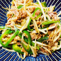 にゃんぱすぱす's cooksnap of when they made 豚肉、ピーマンのモヤシ炒め　とろみ付け.