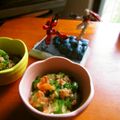 haruku221's cooksnap of when they made オクラとツナの梅肉和え.