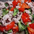 モカママのはぎちゃん's cooksnap of when they made 豚肉とブロッコリーとパプリカの中華炒め.